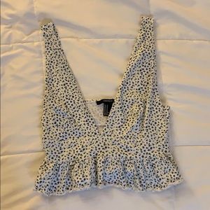 Floral crop top